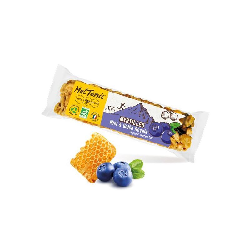 Meltonic Barre Cereales Bio Myrtilles Noisettes Energy Bar