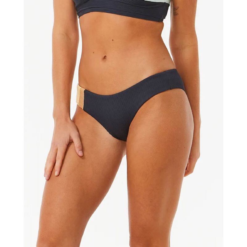 Rip Curl Block Party Spliced Cheeky Hip Bikini Hose Hardloop