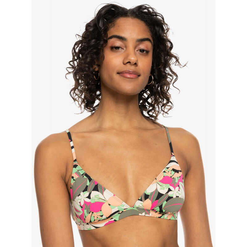 Roxy Printed Beach Classics Triangle Bikini Top Hardloop