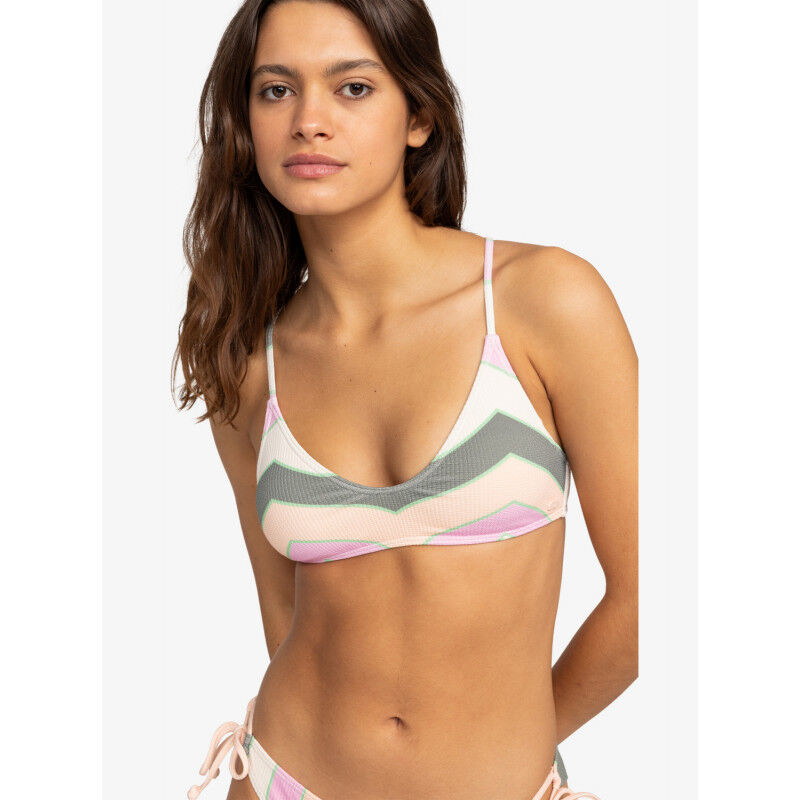 Roxy Vista Stripe Bikini Top Hardloop