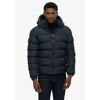 Hooded Sports Puffer Jacket - Synthetic jacket - Men's