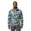 Helvetia II Printed Half Snap Fleece - Fleecetröjor - Herr