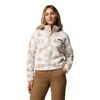 Helvetia II Printed Cropped Half Snap - Giacca in pile - Donna