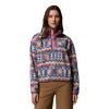 Helvetia II Printed Cropped Half Snap - Fleece jacket - Women's