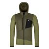 Fleece Grid Hoody - Polaire en laine mérinos homme