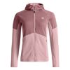 Fleece Light Grid Hoody - Merino Fleece jacket - Women's