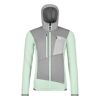 Fleece Grid Hoody - Merino Fleecejakke - Damer