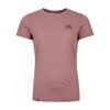 120 Cool Tec Mountain Stripe TS - T-shirt en laine mérinos femme