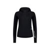 Bella Merino Long Sleeve Hood - Polaire en laine mérinos femme
