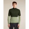 200 Realfleece Descender LS Half Zip - Forro polar de lana merina - Hombre
