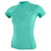 Wms Basic Skins S/S Rash Guard - Lycra femme