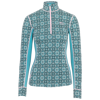 Rose Half Zip - Roupa interior de lã merino mulher