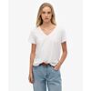 Studios Slub Emb Vee Tee - T-shirt - Women's