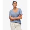 Studios Slub Emb Vee Tee - T-shirt - Dames