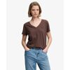Studios Slub Emb Vee Tee - T-shirt - Women's