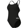 Swimsuit Lace Back Solid - Women's Swimsuit