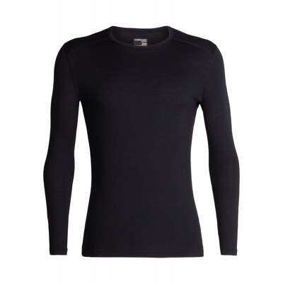 icebreaker - 200 Oasis Long Sleeve Crewe - Bielizna z wełny Merino meska