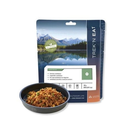 Trek'N Eat - Riz cajun Jambalaya aux légumes - Dehydrated Meals
