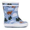 Baby Flac Fur Print - Botas de chuva criança