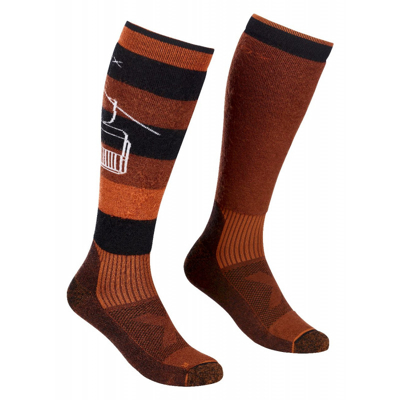 Ortovox - Free Ride Long Socks - Skarpety narciarskie meskie