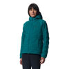 Stretch Down Hooded Jacket - Casaco penas mulher