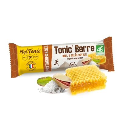 Meltonic - Tonic Barre Bio Miel & Pistaches & Fleur De Sel - Zel energetyczny