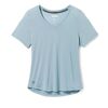 Active Ultralite V-Neck Short Sleeve - Koszulka z wełny Merino® damska