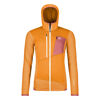 Fleece Grid Hoody - Giacca in pile di merino - Donna