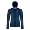 Fleece Grid Hoody - Merino Fleecevest - Dames