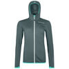 Fleece Light Grid Hooded Jkt - Forro polar - Mujer