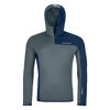 Fleece Light Grid ZN Hoody - Fleecetröjor - Herr