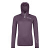 Fleece Light Grid Zn Hoody - Fleece jacket - Women's