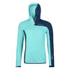 Fleece Light Grid Zn Hoody - Fleece jacket - Women's