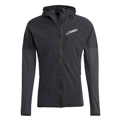 adidas - Terrex Fleece Wind Hooded Jacket - Giacca in pile - Uomo