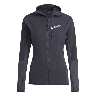 adidas - Terrex Fleece Wind Hooded Jacket - Fleecejacke - Damen