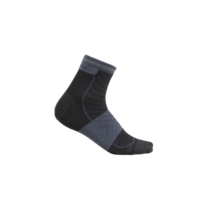 icebreaker - Run+ Ultralight Mini - Skarpety z wełny Merino męskie
