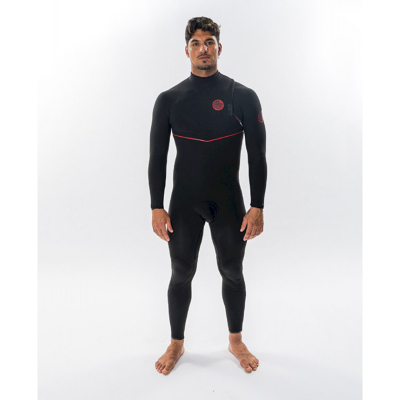 Rip Curl - Flashbomb Fusion 4/3 mm Zip Free - Surf Wetsuit - Men's
