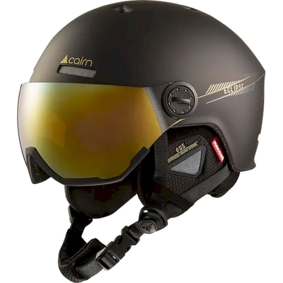 Cairn - Eclipse Rescue - Casco da sci con visiera