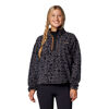 Helvetia II Printed Cropped Half Snap - Fleecejacke - Damen