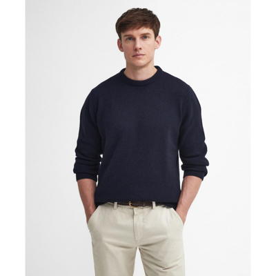 Barbour - Holden Crew Neck Sweater - Pullover in lana merino - Uomo