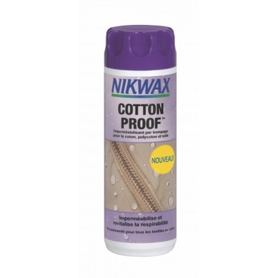 Nikwax - Cotton Proof - Traitement déperlant durable pour les articles en coton