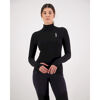 Cascade Merino Flex Mock Neck Long Sleeve - Merino Wool Jersey - Women's