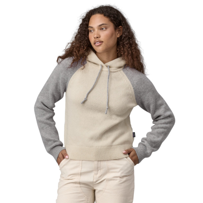 Patagonia - Recycled Wool-Blend Hooded Pullover Sweater - Merino hoodie - Women's
