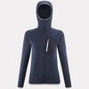 Trilogy LightGrid Hoodie W - Fleecejakke Damer