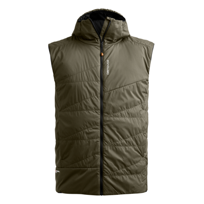 Ortovox - Swisswool Piz Duan Vest - Sleeveless merino wool down jacket - Men's