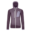 Fleece Grid Hoody - Merino Fleecejacke - Damen
