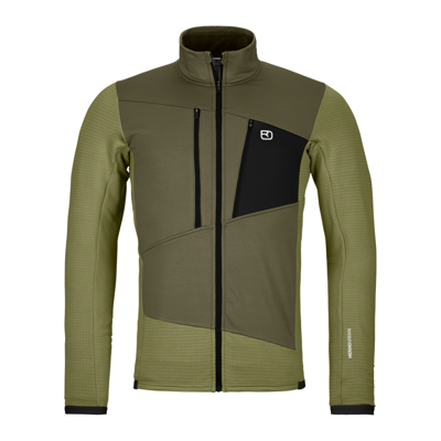 Ortovox - Fleece Grid Jacket - Polar z wełny Merino® męski