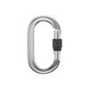 Oval Keylock Screwgate Carabiner - Moschettone