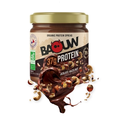 Baouw - Pâte à Tartiner Protéinée Cacao-Noisette - Desserts
