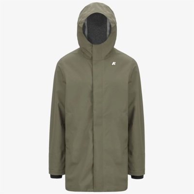 K-Way - Thommy Bonded Jersey V - Parka - Uomo